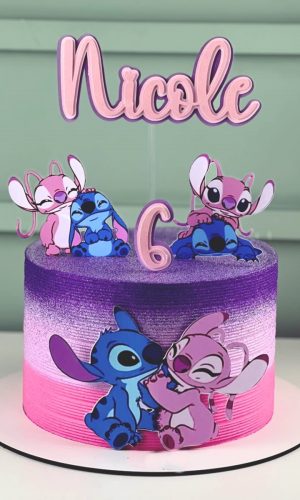 Arquivo de Corte Topo Lilo Stitch 04