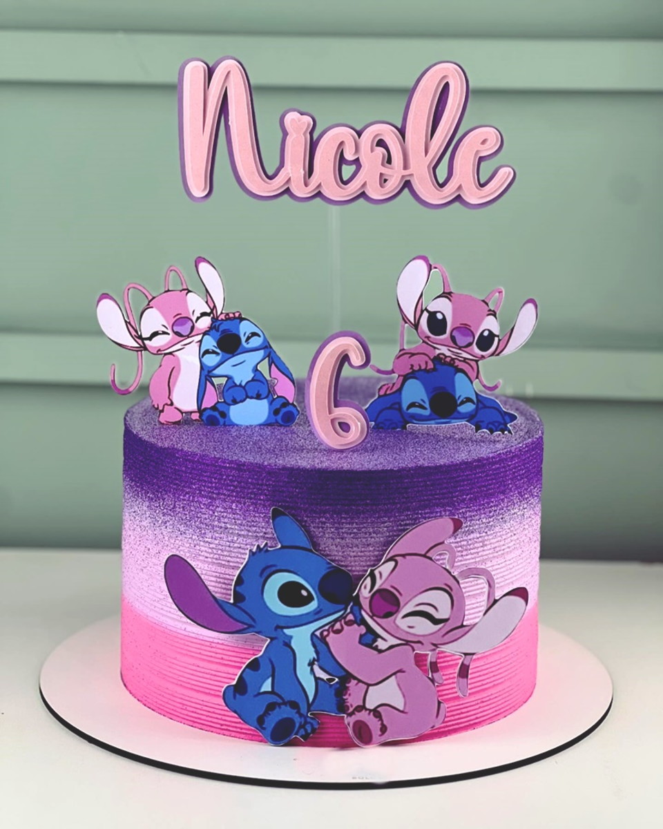 Arquivo de Corte Topo Lilo Stitch 04