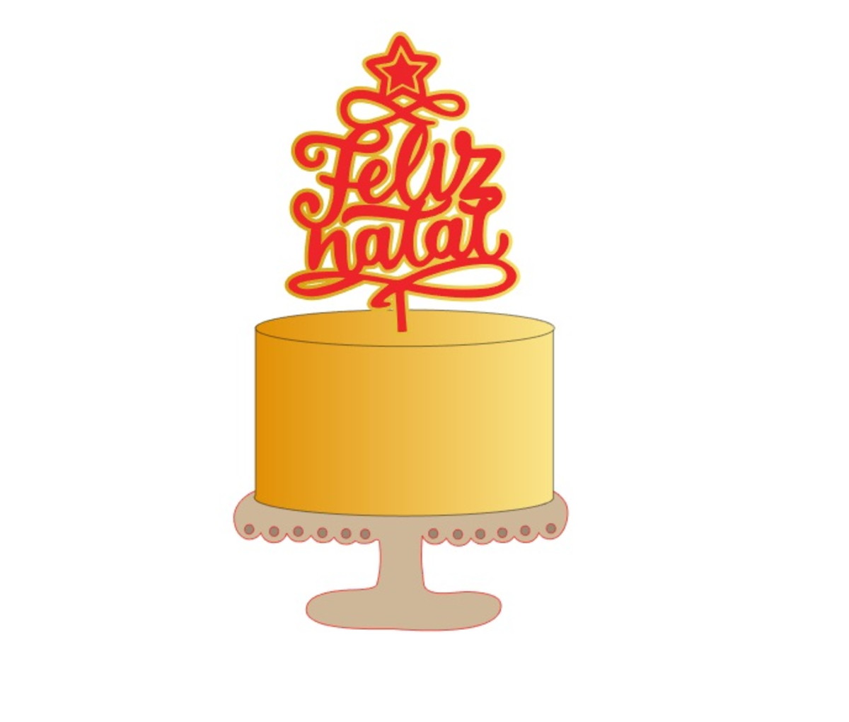 Arquivo de corte Topo Natal