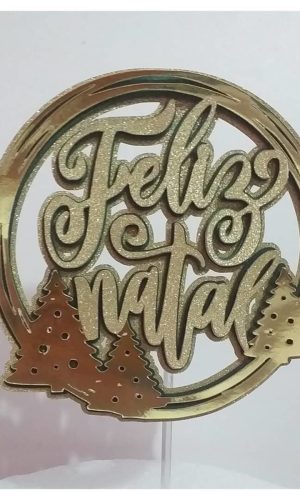 Arquivo de Corte Topo Feliz Natal