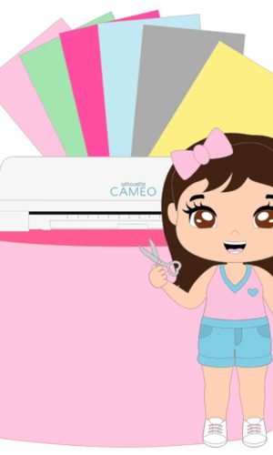 Arquivo De Corte: Topo Silhouette Cameo Papeleira 002