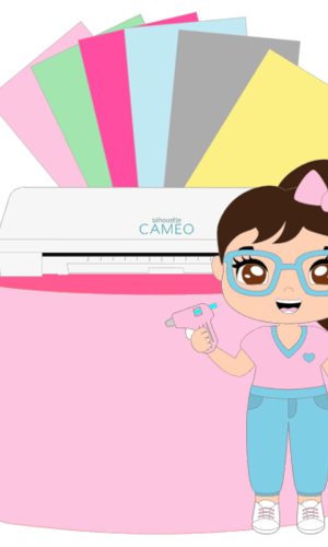Arquivo De Corte: Topo Silhouette Cameo Papeleira 003
