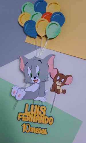 Arquivo de Corte Topo Tom e Jerry
