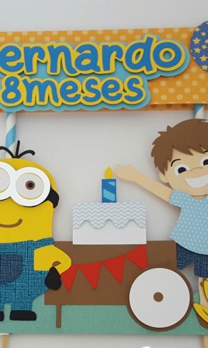 Arquivo de corte topos de bolo minions