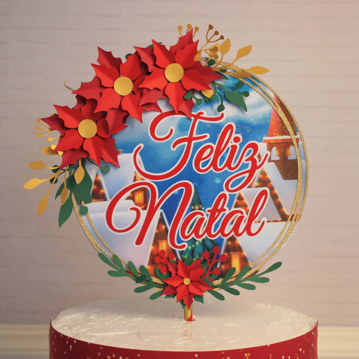 Arquivo de Cortes Topo de Bolo Natal - Imagem 2