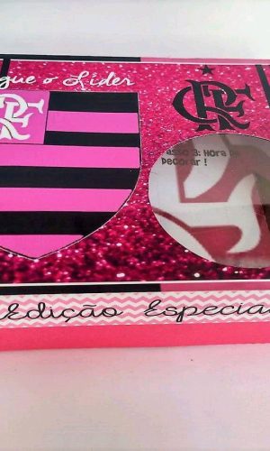 ARQUIVO DE PASCOA CAIXA MINI CONFEITEIRO FLAMENGO ROSA #3625