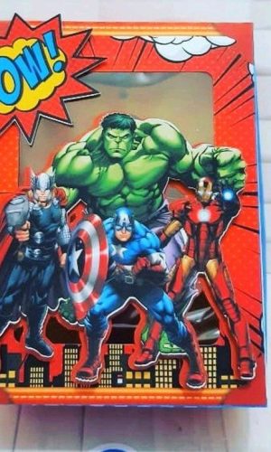 ARQUIVO DE PASCOA CAIXA OVO DE COLHER SUPER HEROIS #3516