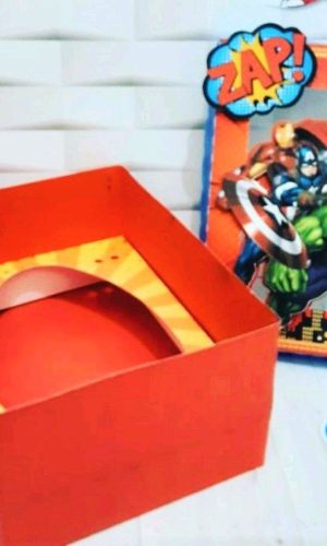 ARQUIVO DE PASCOA CAIXA OVO DE COLHER SUPER HEROIS #3517