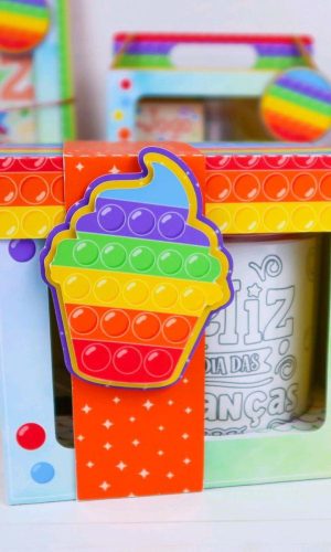 ARQUIVO DIA DAS CRIANÇAS POP IT CAIXA PARA CANECA #10049