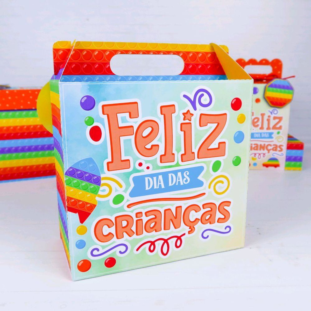 ARQUIVO DIA DAS CRIANÇAS POP IT COFRINHO E SLIME #10053 - Imagem 3