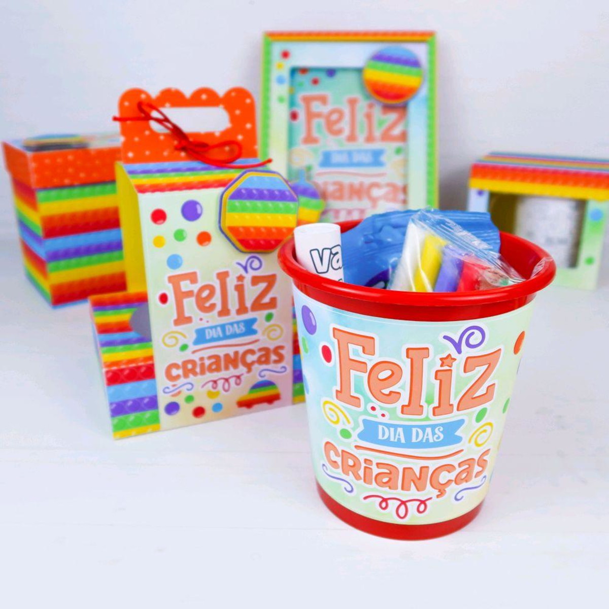 ARQUIVO DIA DAS CRIANÇAS POP IT SUPORTE BALDINHO 1L #10054 - Imagem 3