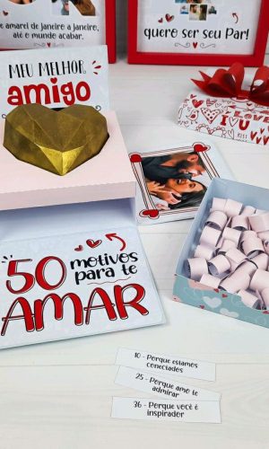 ARQUIVO DIA DOS NAMORADOS CORAÇÃO LAPIDADO 50 MOTIVOS #5603