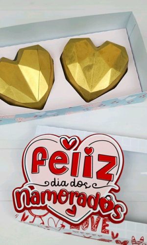 ARQUIVO DIA DOS NAMORADOS CORAÇÃO LAPIDADO E DOCES #5613