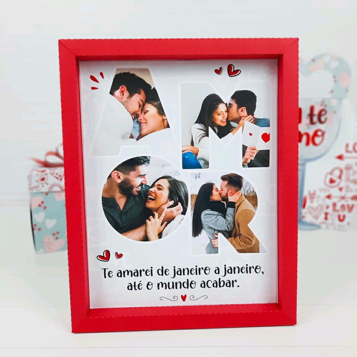 ARQUIVO DIA DOS NAMORADOS QUADRO DE FOTOS AMOR #5619