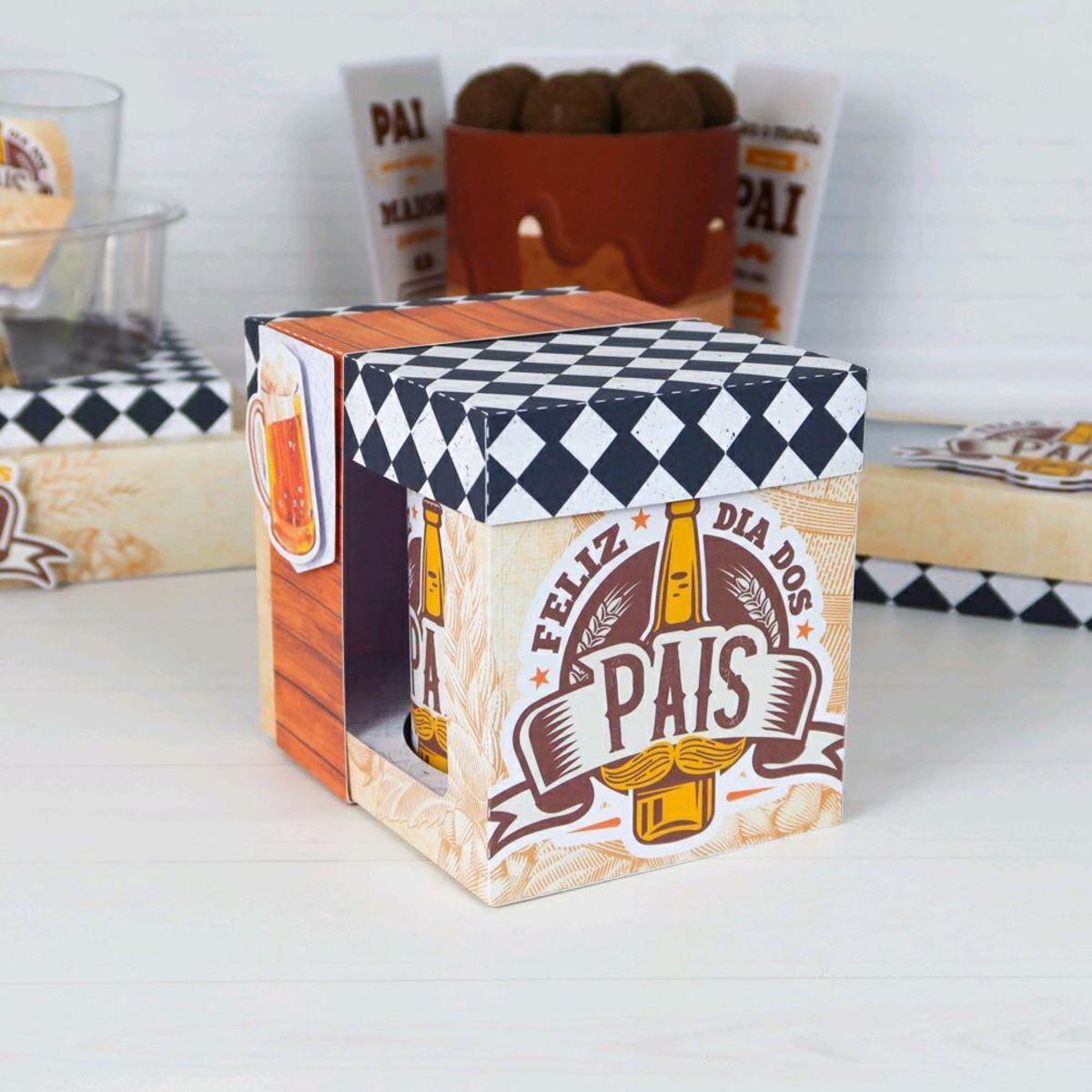 ARQUIVO DIA DOS PAIS CAIXA P/ CANECA BOTECO #7944 PDF STUDIO - Imagem 3