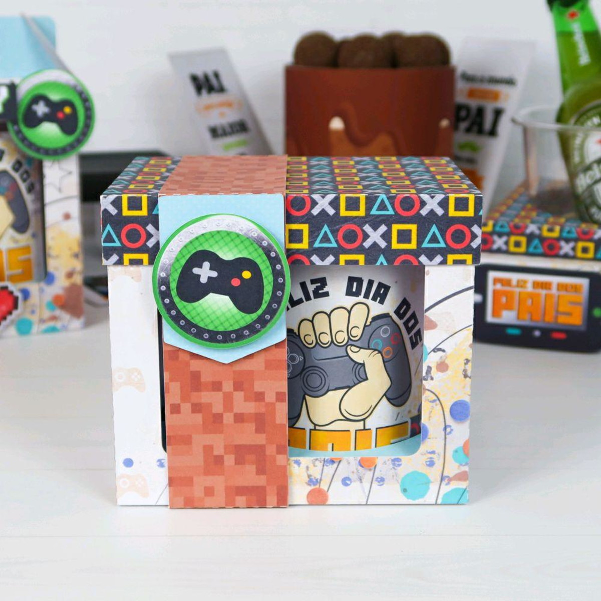 ARQUIVO DIA DOS PAIS CAIXA PARA CANECA GAME 7937 PDF STUDIO