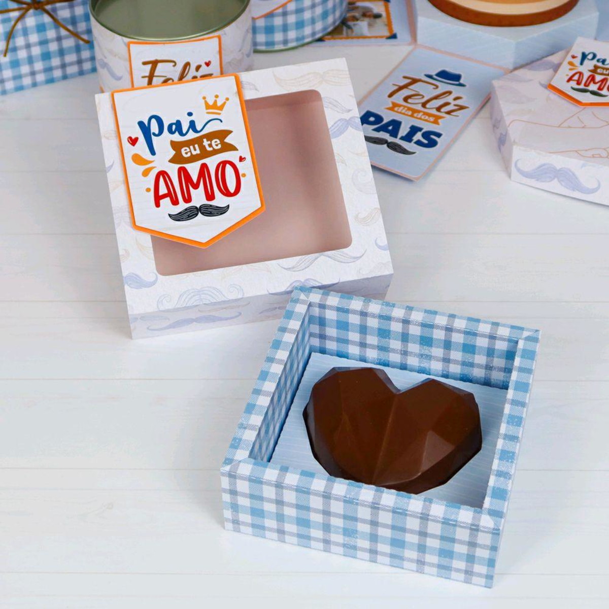 ARQUIVO DIA DOS PAIS CORAÇÃO LAPIDADO E FOTO 7925 PDF STUDIO - Imagem 3