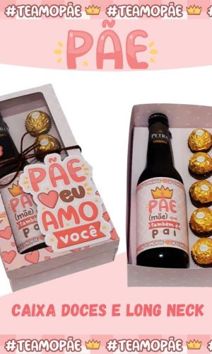Arquivo Dia dos Pais Pae Caixa Long Neck e Doces #7939