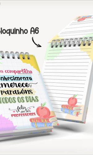 Arquivo Dia dos Professores Bloquinhos #10032