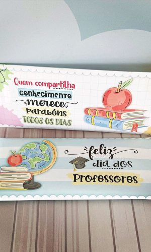 ARQUIVO DIA DOS PROFESSORES EMBALAGEM BARRA DE CHOCO #10029