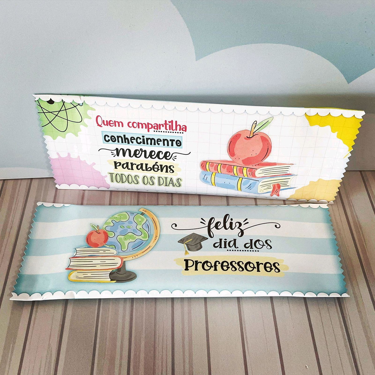 ARQUIVO DIA DOS PROFESSORES EMBALAGEM BARRA DE CHOCO #10029