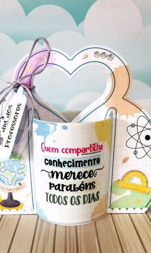 Arquivo Dia dos Professores Embalagem para Caneca #10030