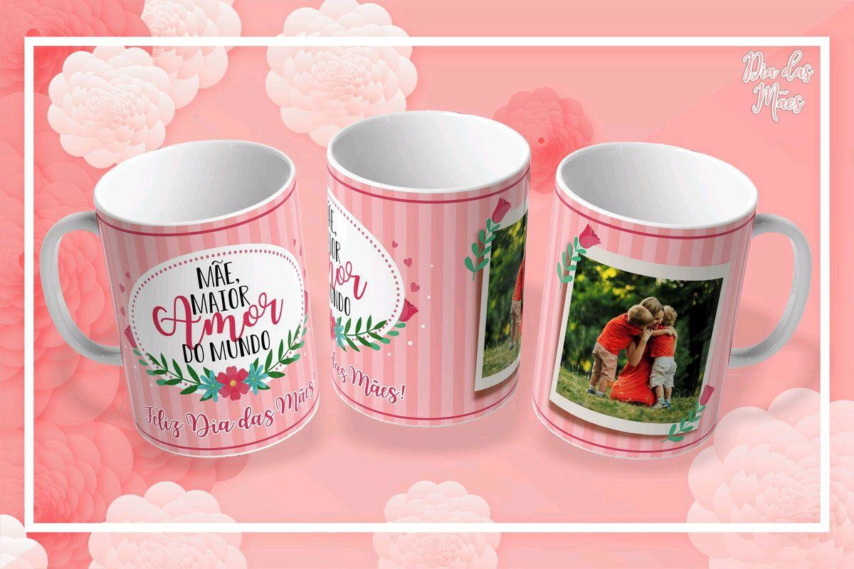 ARQUIVO DIGITAL ARTE CANECA DIA DAS MAES SUBLIMAÇAO #4204