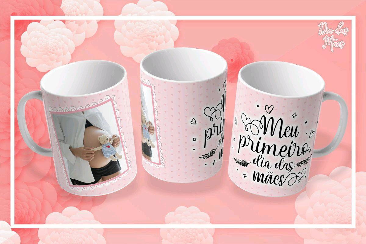 ARQUIVO DIGITAL ARTE CANECA DIA DAS MAES SUBLIMAÇAO #4208