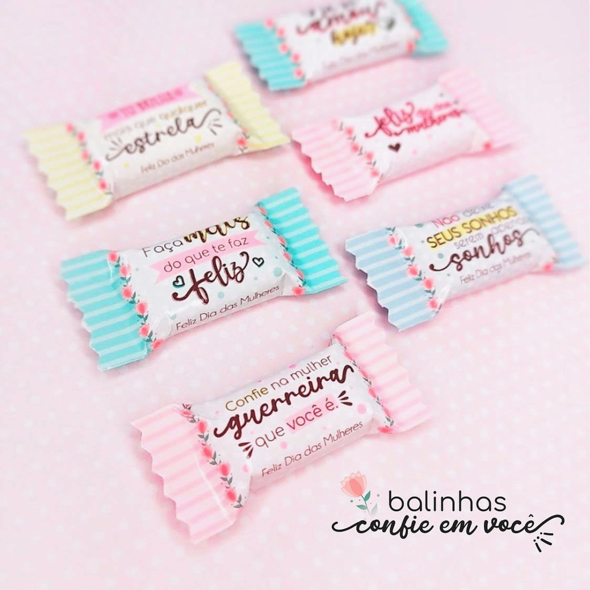 Arquivo Digital - Balas (Dia das Mulheres) 8 - PDF/PNG