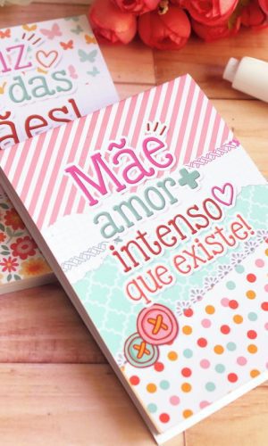Arquivo Digital Bloquinhos Anotações Dia das Mães