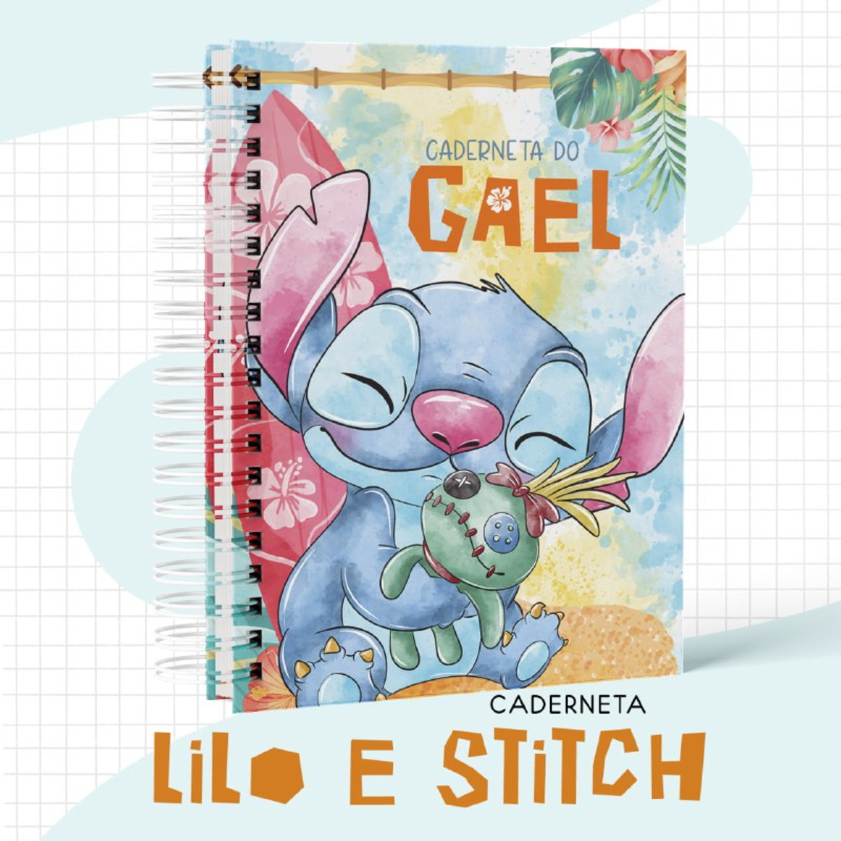 Arquivo Digital Caderneta da Saúde Lilo e Stitch
