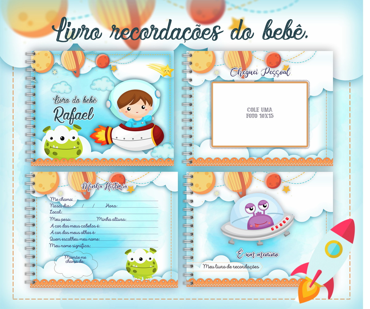 Arquivo Digital Livro do Bebê Astronauta - Imagem 2