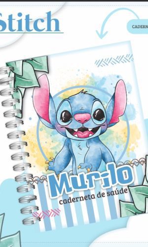Arquivo Digital Caderneta Lilo Stitch