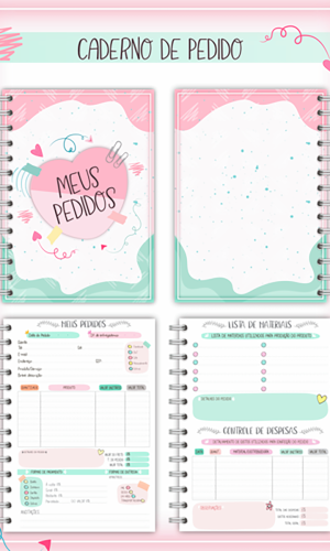 Arquivo Digital Caderno Meus Pedidos Cut