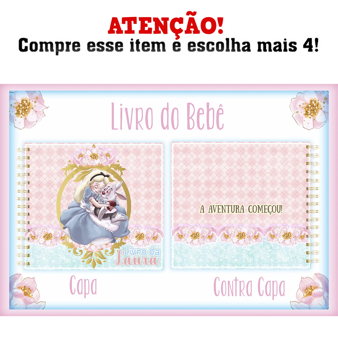 Arquivo Digital Livro do Bebê Alice