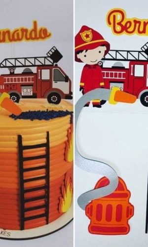 Arquivo CORTE topo de bolo BOMBEIRO+1 DE BRINDE