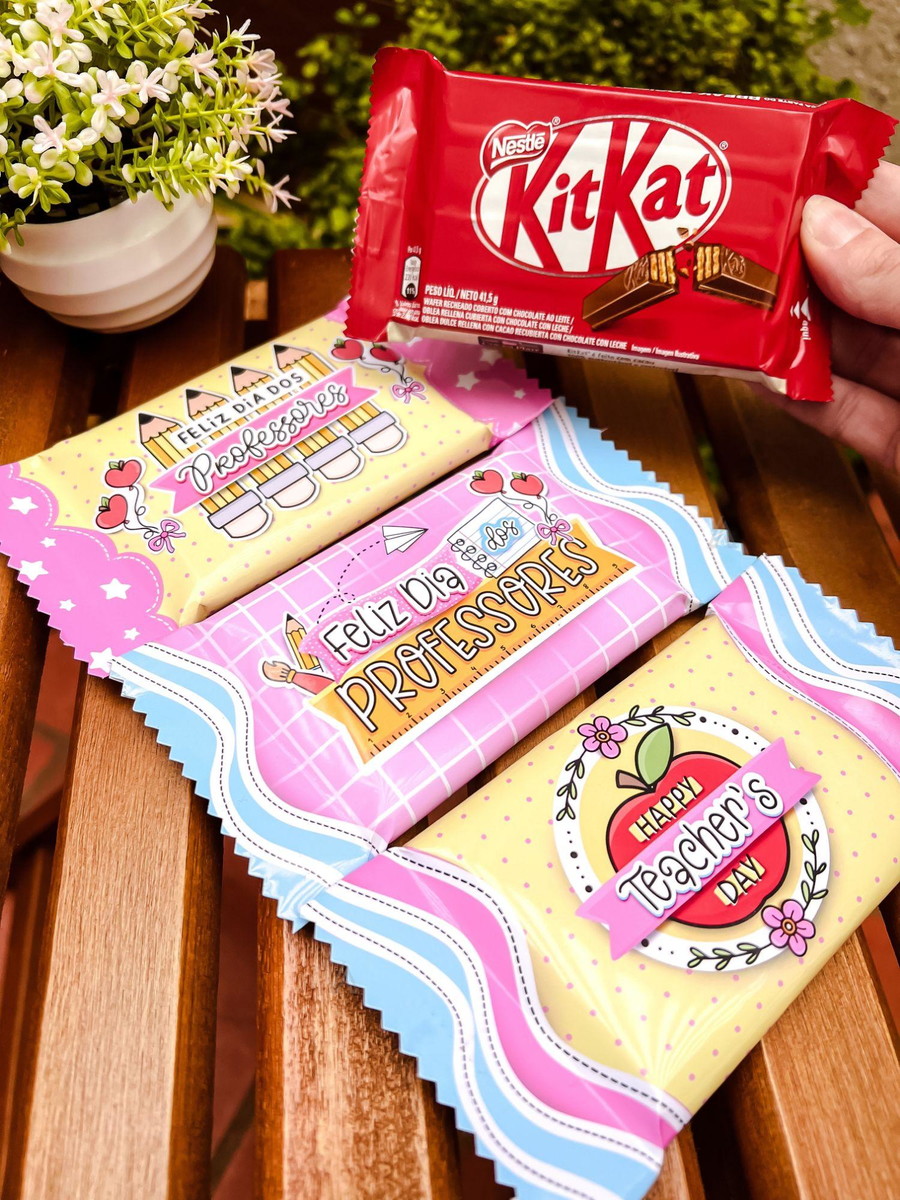Arquivo Embalagens Para Kitkat Dia Dos Professores #15379
