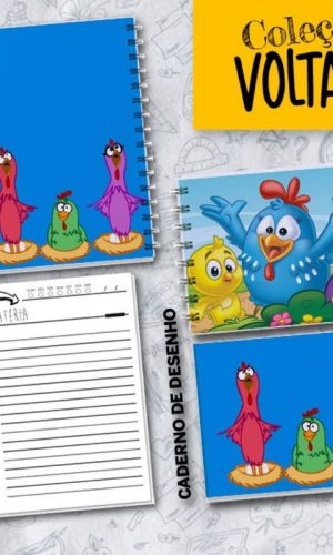 Arquivo Encardenação/etiqueta Escola Galinha Pintadinha15762
