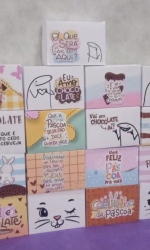 ARQUIVO KIT 30 CAIXAS 6 DOCES/2 OVOS DE 50g DE PASCOA #13882