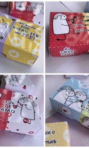 Arquivo Kit 8 Caixas Flork Dia dos Namorados #14080