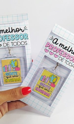 Arquivo Kit Caixa Chaveiro Dia dos Professores #15365