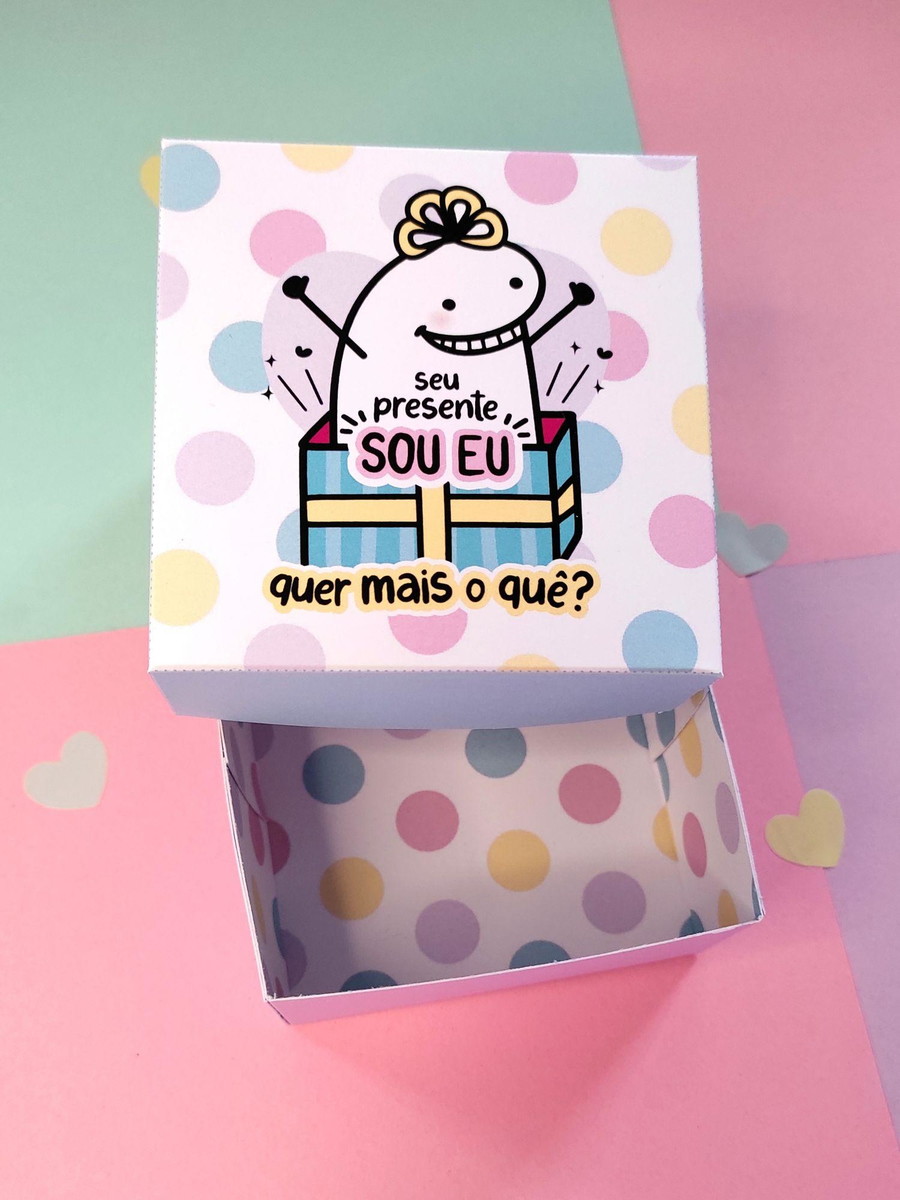 ARQUIVO KIT CAIXA P/ PRESENTE FLORK DIA DOS NAMORADOS #14089 - Imagem 2