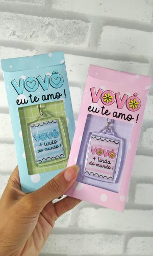 ARQUIVO KIT CAIXA PARA CHAVEIRO DIA DOS AVOS #15062