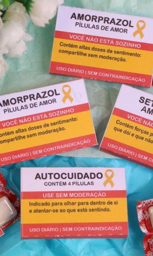 Arquivo Kit Caixa Remédio Chiclete Setembro Amarelo #15291