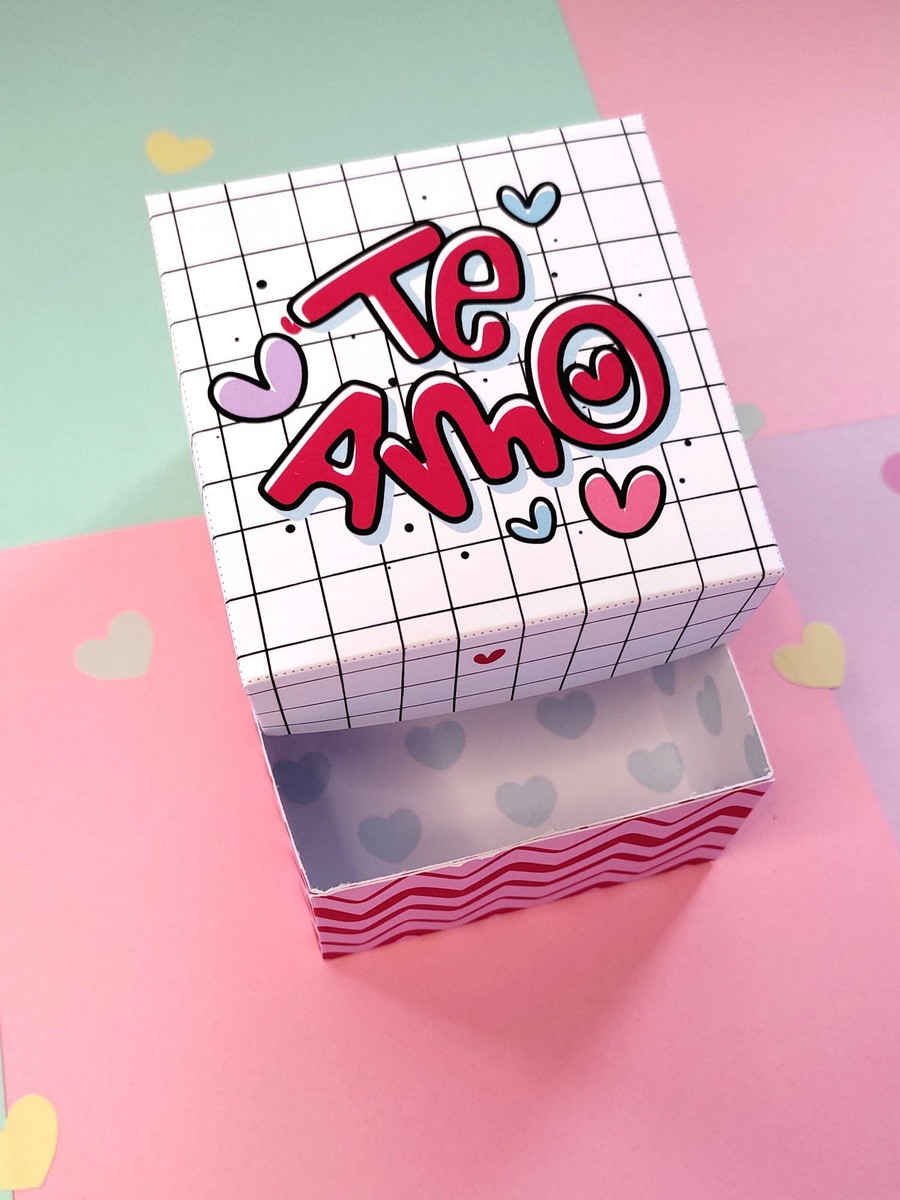 ARQUIVO KIT CAIXAS PARA PRESENTE DIA DOS NAMORADOS #14085 - Imagem 2