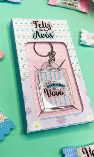 ARQUIVO KIT CAIXINHA E CHAVEIRO DIA DOS AVOS #15067