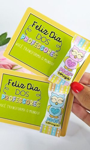 Arquivo Kit Card + Balinha Dia Dos Professores #15368