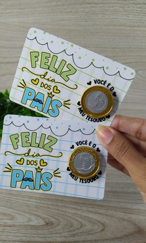 Arquivo Kit Card Moeda De Chocolate Do Dia Dos Pais #15189