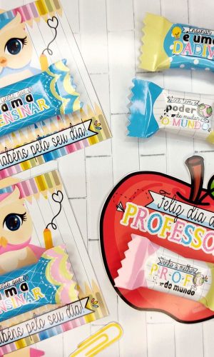 Arquivo Kit Card para Balinhas Dia dos Professores #15357