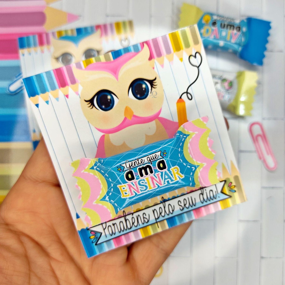 Arquivo Kit Card para Balinhas Dia dos Professores #15357 - Imagem 5